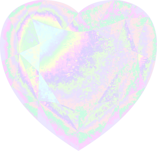 Opal Heart Gemstone